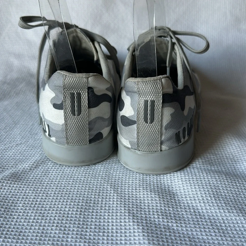 Nobull Arctic Grey Camo Canvas Women's 7.5 Men’s 4 Trainers Shoes